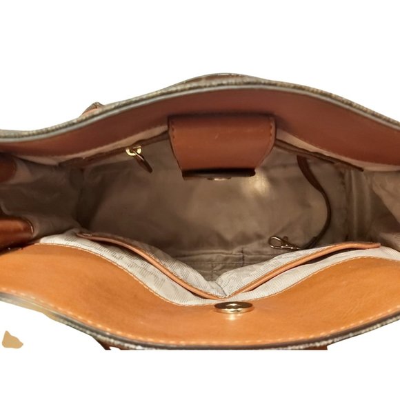 Michael Kors Logo Satchel Purse - Picture 4 of 5